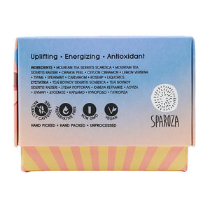 Sparoza - The Aurora Tea - Handcrafted Loose Leaf Greek Mountain Tea & Herbs