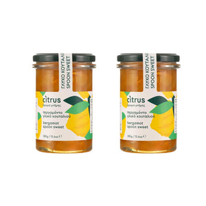 Citrus Bergamot Fruit Preserve (Spoon Sweet) - Small-batch, Handmade in Chios, Greece