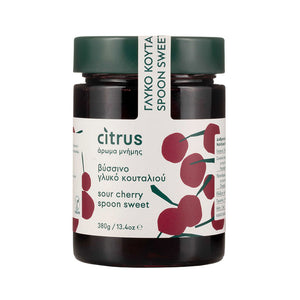 Sour Cherry Spoon Sweet handmade by Citrus