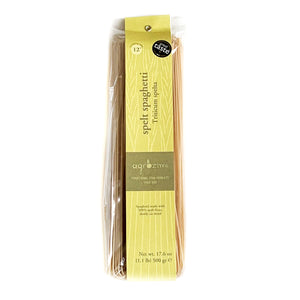 Agrozimi Spelt Spaghetti all-natural artisanal Greek pasta