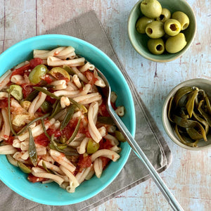 Agrozimi All-Natural Spelt Caserecce - Striftaria. Artisanal Greek Pasta