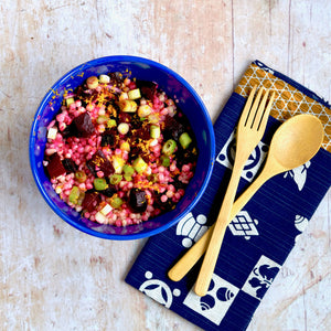 Agrozimi Handmade Pearl Couscous. All-Natural Traditional Greek Pasta.