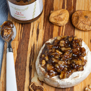 Elli & Manos Fig & Walnuts Gourmet Spread. All-natural & Artisanal.