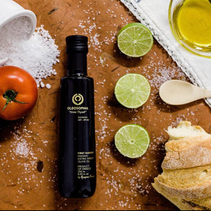 Extra Virgin Olive Oil, Early Harvest Manaki Monovarietal, from Oleosophia