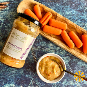 Elli & Manos Aubergine & Peppers All-Natural Veggie Dip No Additives Edit alt text