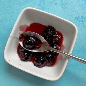 Citrus Chios Sour Cherry fruit preserve, spoon sweet, small-batch, all-natural and artisanal