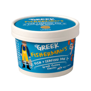 Sparoza - Greek Fisherman's Fish & Seafood Mix Set