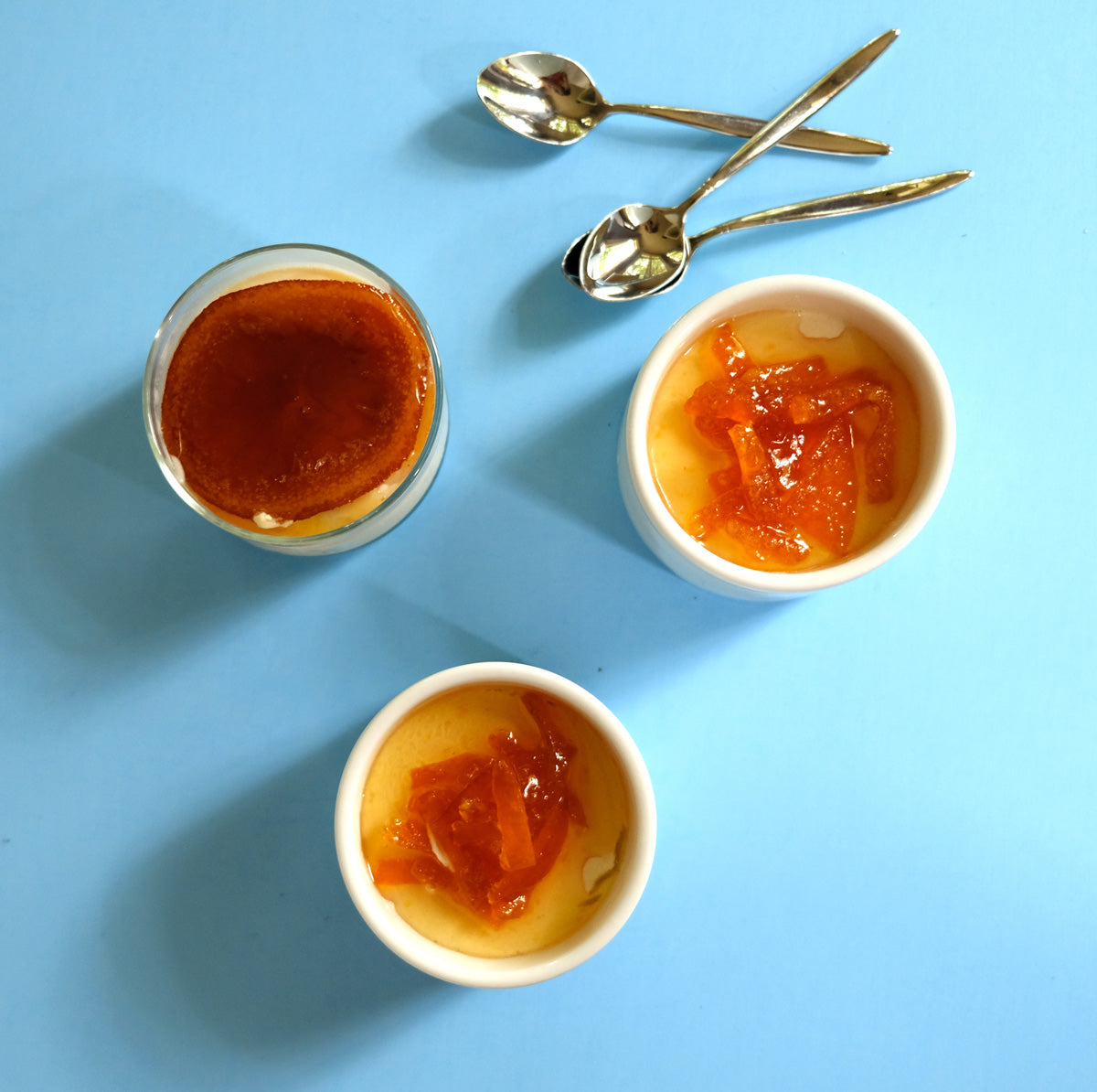 Panna Cotta with Citrus' Chian Tangerine Spoon Sweet