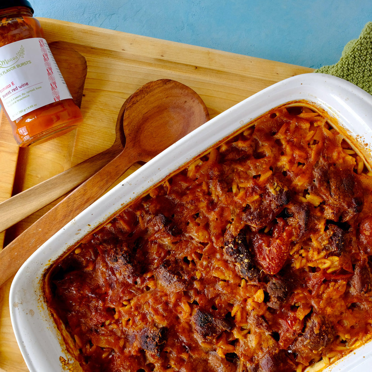 Greek Easter  lamb youvetsi