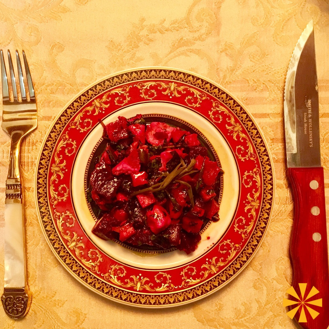 Mike's Festive Mediterranean Beet Salad