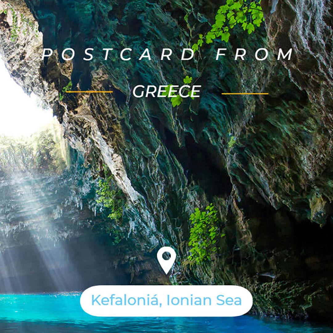 Traveling to the Ionian Sea island of Kefalonia, Greece