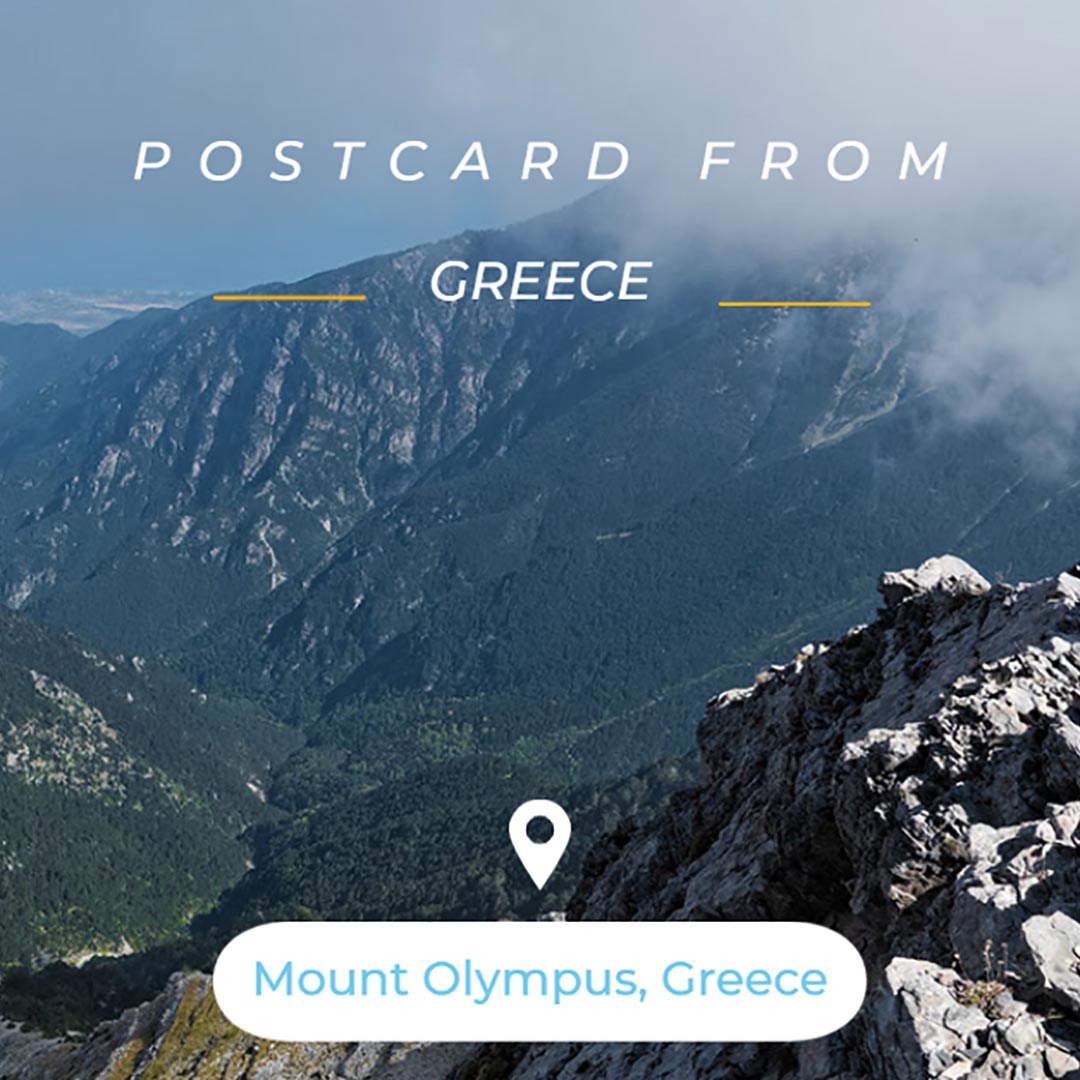 Traveling to Greece: Mount Olympus, the home of Zeus and Sideritis!
