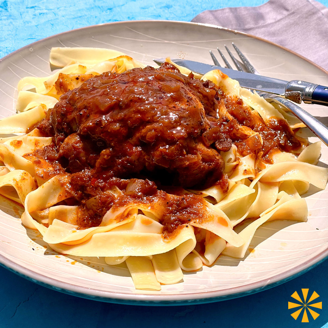 Zelos greek artisan easy pastitsada recipe