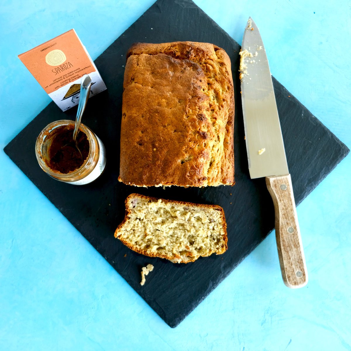 How to make an easy banana bread with Sparoza spices and orange zest