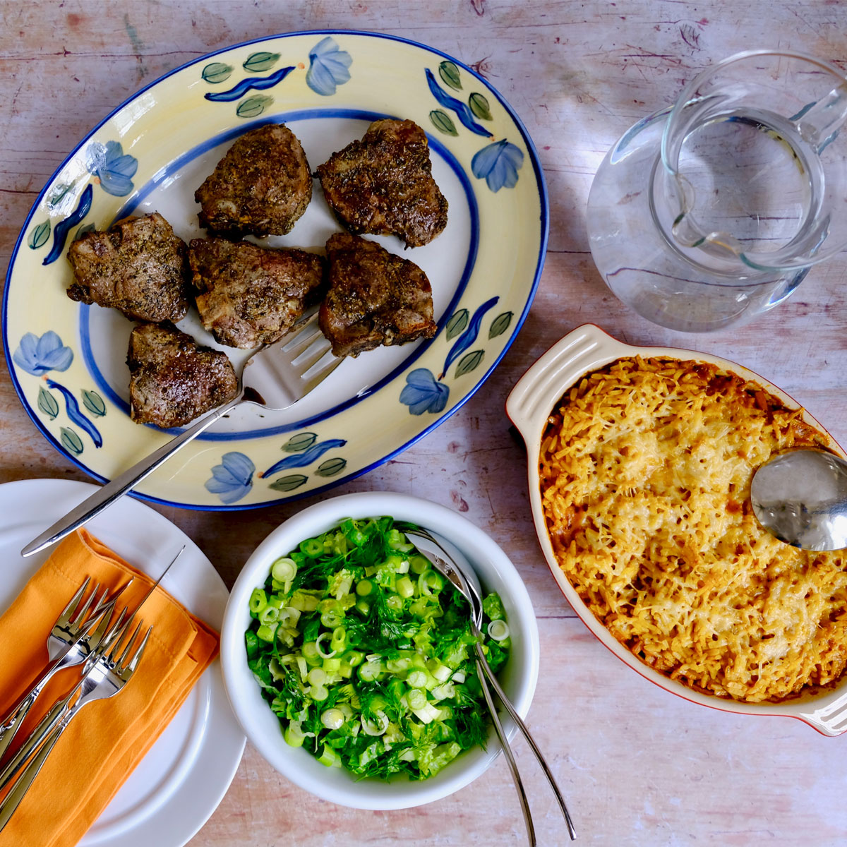 3 Quick Recipes for a  Tasty Greek Easter for Two