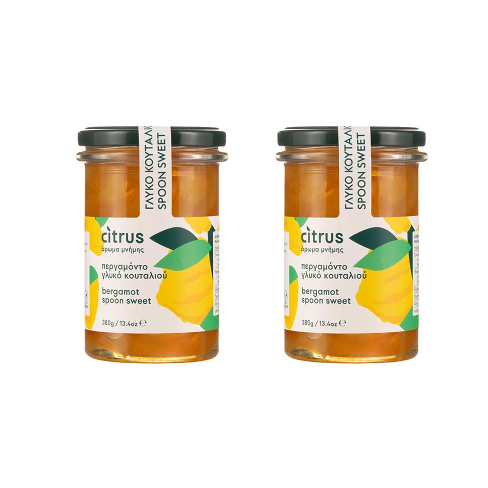 Citrus Bergamot Fruit Preserve (Spoon Sweet) - Small-batch, Handmade in Chios, Greece