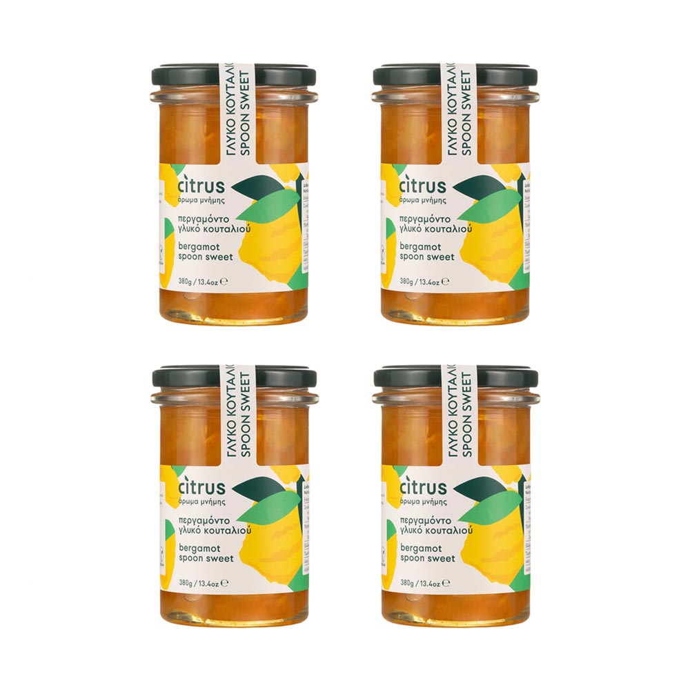 Citrus Bergamot Fruit Preserve (Spoon Sweet) - Small-batch, Handmade in Chios, Greece