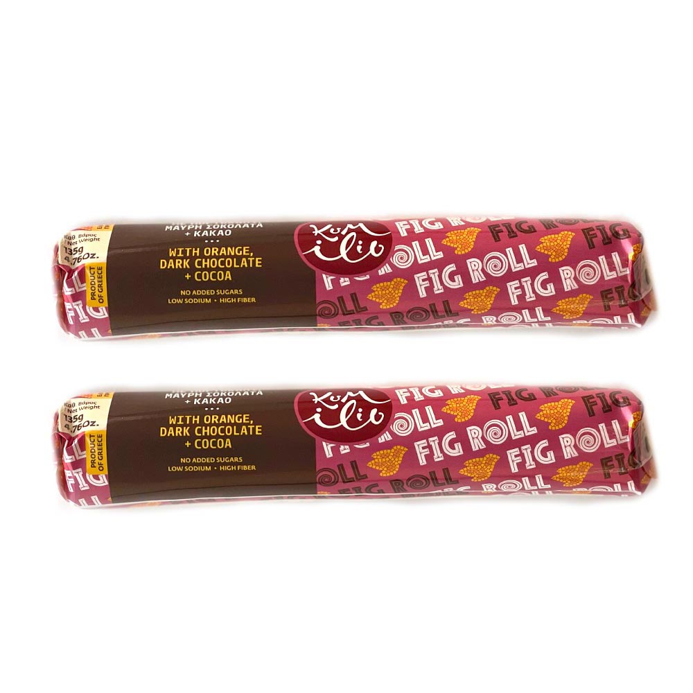 Fig Roll with Dark Chocolate and Orange from Kumilio