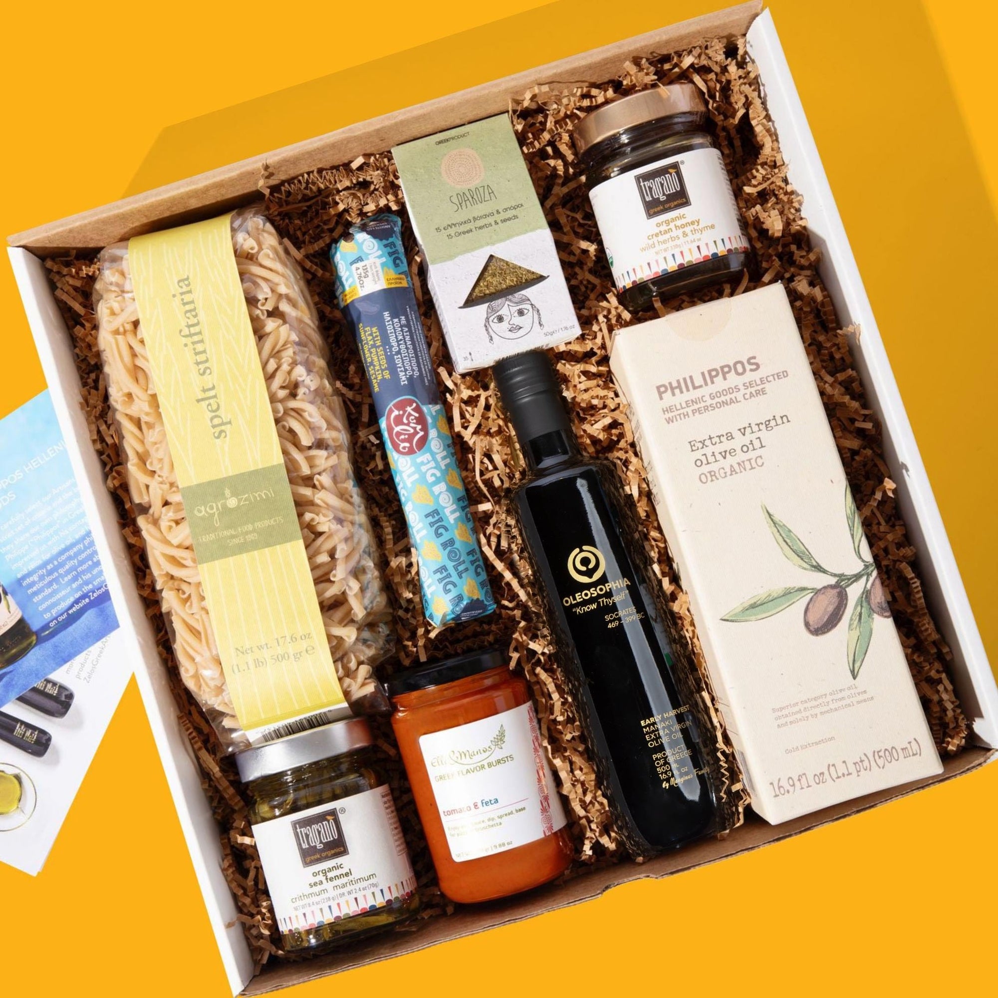 Sweet & Savory Gourmet Gift Basket for the Health Enthusiast | 8 items