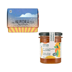 Greek Mountain Tea & Triple Citrus Marmalade Gift Set