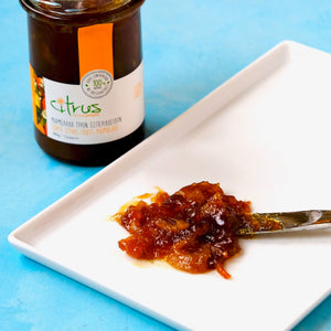 Citrus Triple Citrus Fruits All-natural Marmalade - Handmade in small-batch in Chios, Greece