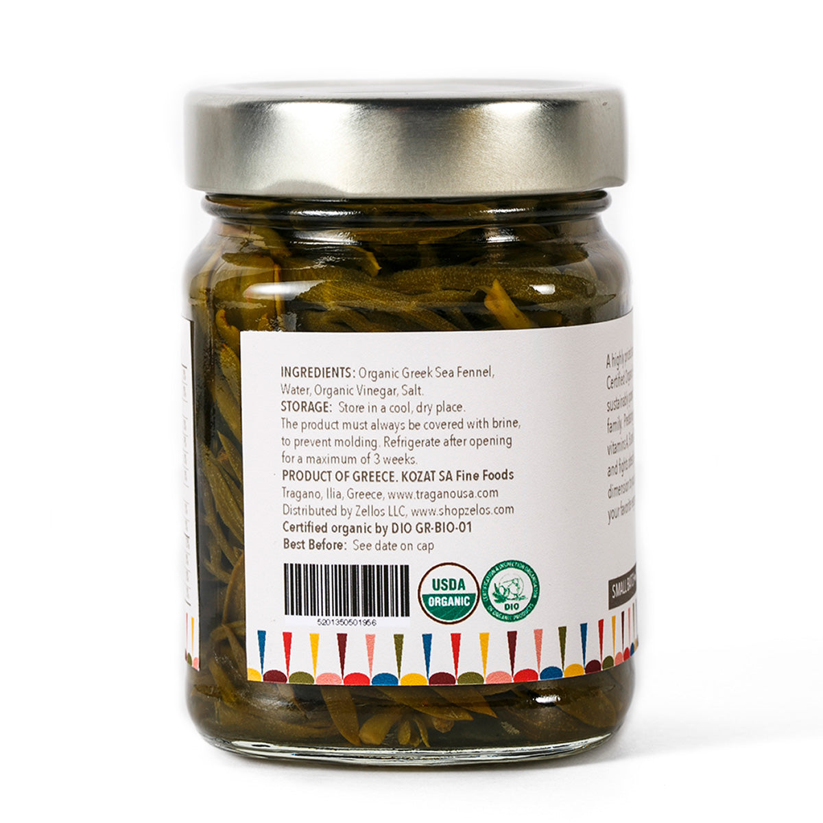 Tragano Greek Organics Greek Sea Fennel, all-natural, superfood plant