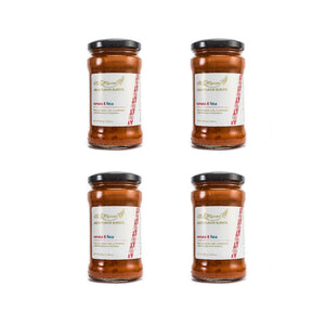 Elli & Manos Greek Flavor Bursts - Tomato & Feta all natural sauce, 4 pack sauce