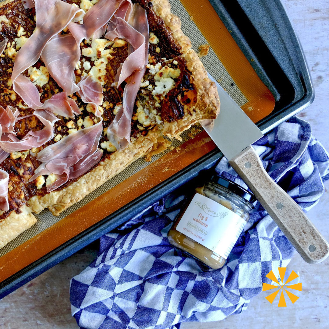 Elli & Manos Fig & Walnuts Gourmet Spread. All-natural & Artisanal.