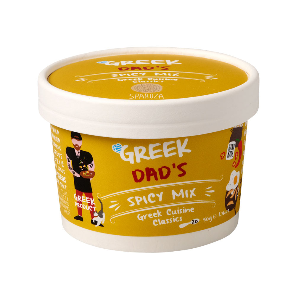 Sparoza - Greek Dad's Spicy Mix - Greek Cuisine Classics seasonings