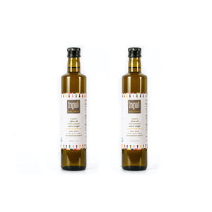 Premium Organic Extra Virgin Olive Oil from Tragano Greek Organics, 2 pack combo